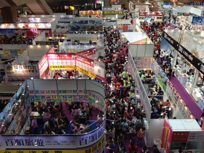 台湾旅行展潜入 円安の今台湾人が日本へ行く様子